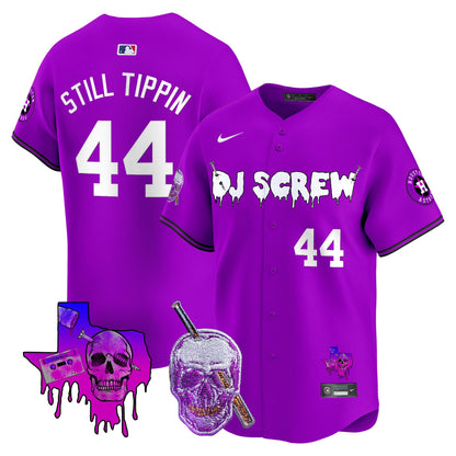 Men's Astros DJ Screw Vapor Premier Limited Jersey - All Stitched