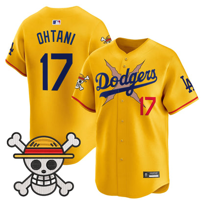 Men's Los Angeles Dodgers x One Piece Vapor Premier Limited Jersey - Stitched