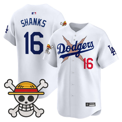 Men's Los Angeles Dodgers x One Piece Vapor Premier Limited Jersey - Stitched