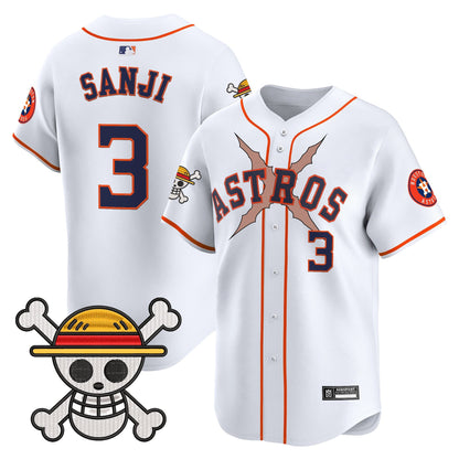 Men's Houston Astros x One Piece 2025 Vapor Premier Limited Jersey - All Stitched