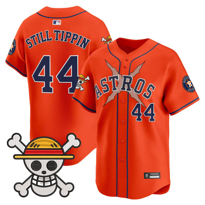 Men's Houston Astros x One Piece 2025 Vapor Premier Limited Jersey - All Stitched