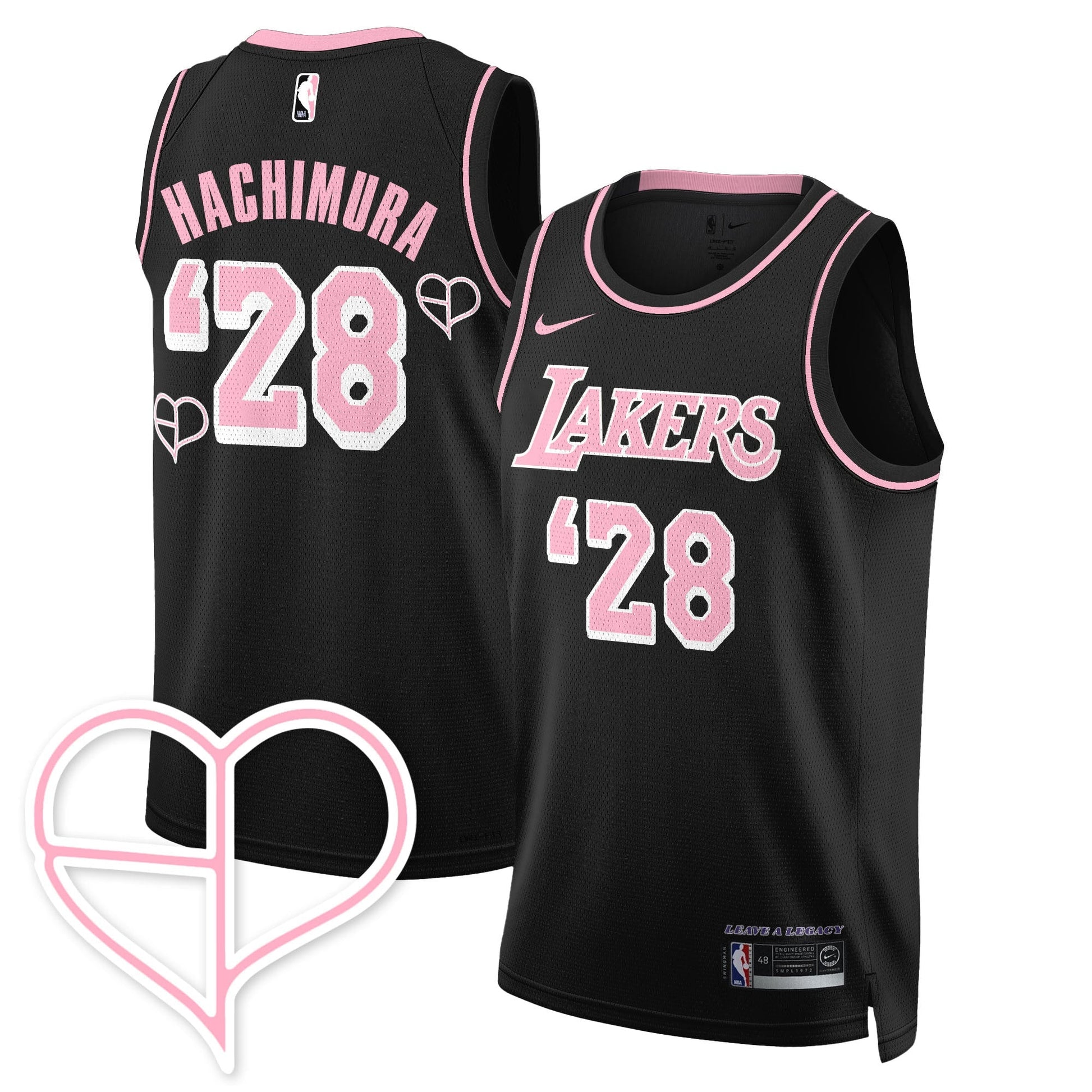 Men's Los Angeles Lakers BLΛƆKPIИK 2025 Limited Jersey - All Stitched