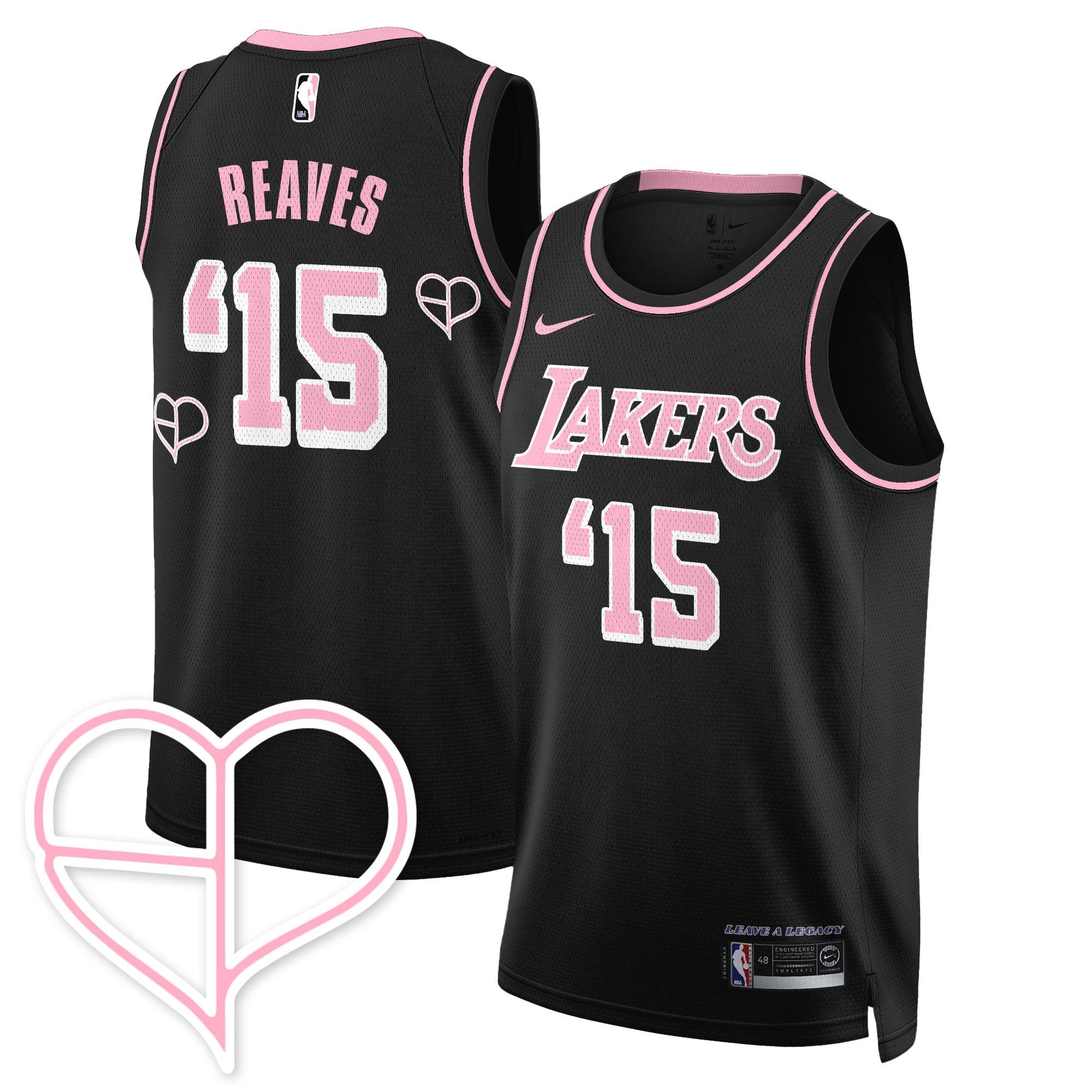 Men's Los Angeles Lakers BLΛƆKPIИK 2025 Limited Jersey - All Stitched