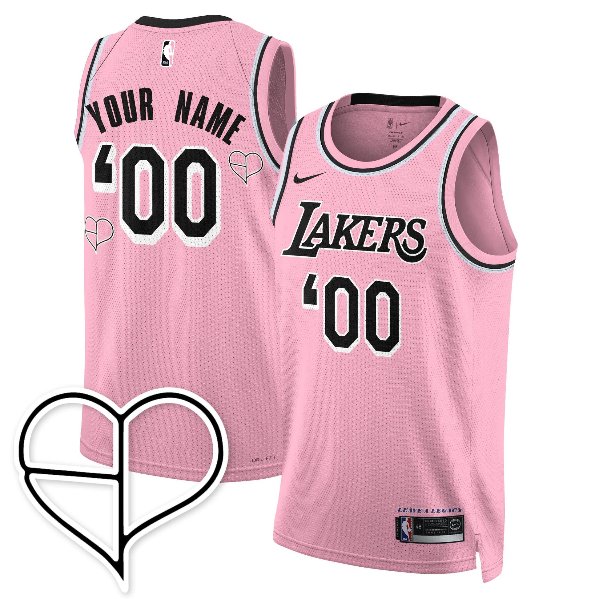 Men's Los Angeles Lakers BLΛƆKPIИK 2025 Limited Jersey - All Stitched