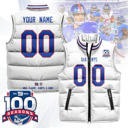 New York Giants Unisex Puffer Vest