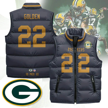 Green Bay Packers Unisex Puffer Vest