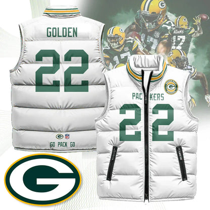 Green Bay Packers Unisex Puffer Vest