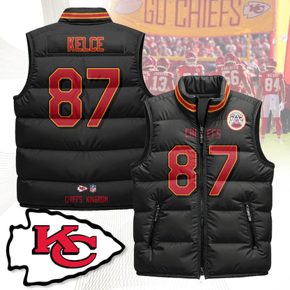 Kansas City Chiefs Unisex Puffer Vest