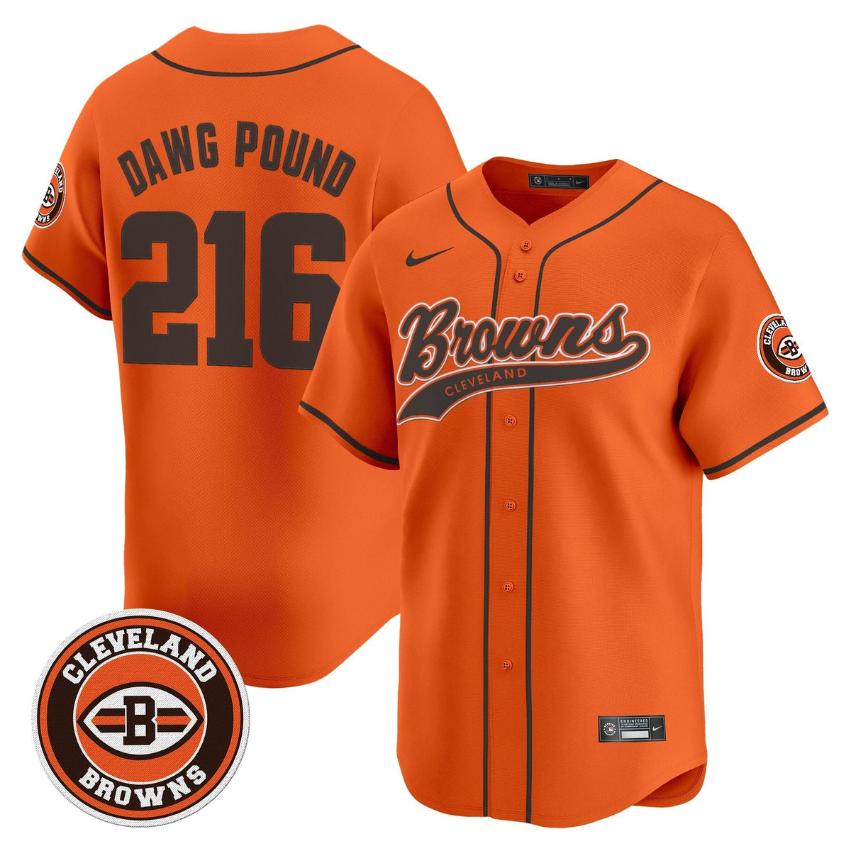 Men's Cleveland Browns 2025 Vapor Premier Limited Jersey - All Stitched