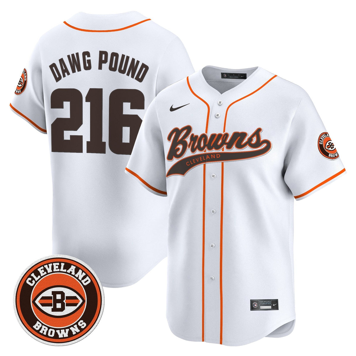 Men's Cleveland Browns 2025 Vapor Premier Limited Jersey - All Stitched