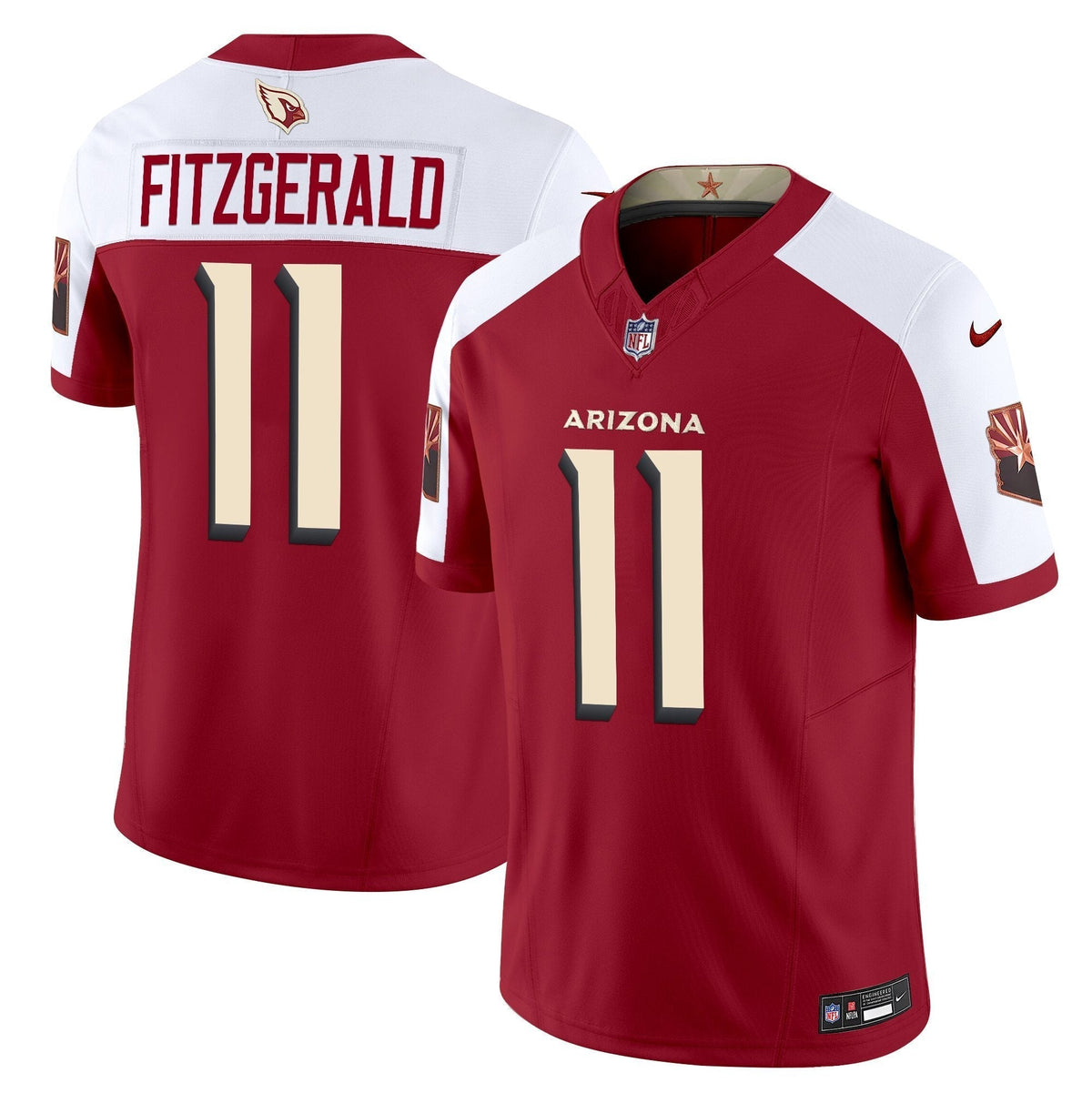 Men's Arizona Cardinals 2025 "Rivalries" Vapor Limited Jersey - All Stitched