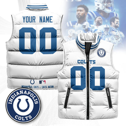 Indianapolis Colts Unisex Puffer Vest