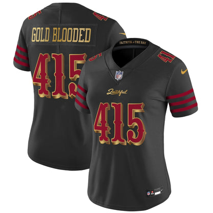 Women's San Francisco 49ers 2025 “Rivalries” Vapor Limited Jersey - All Stitched
