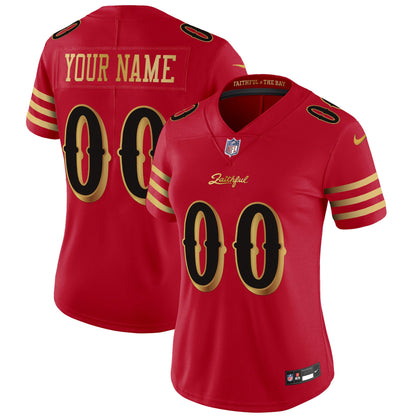 San Francisco 49ers 2025 “Rivalries” Vapor Limited Custom Jersey - All Stitched