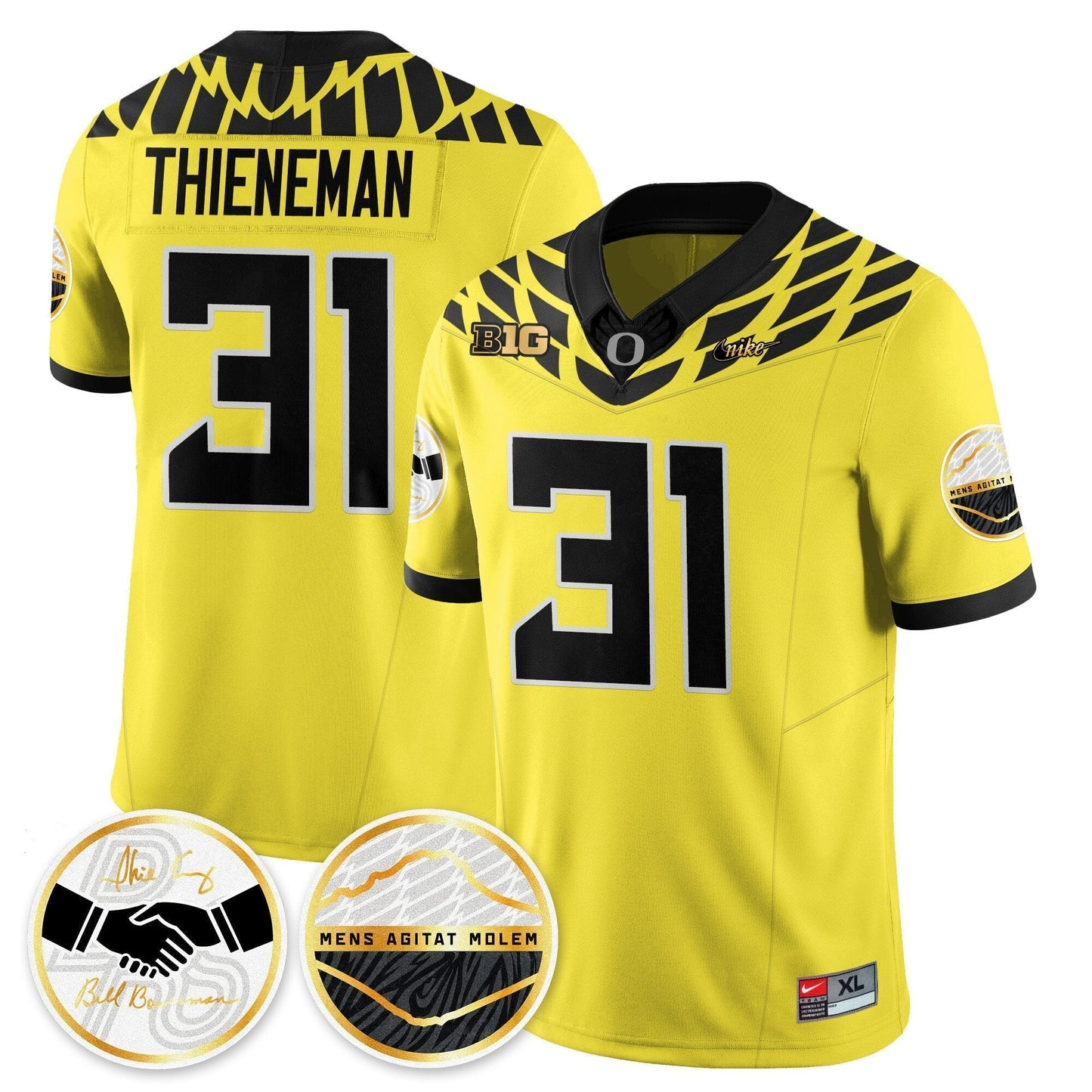 Oregon Ducks 2025 "Shoe Duck" Jersey - All Stitched