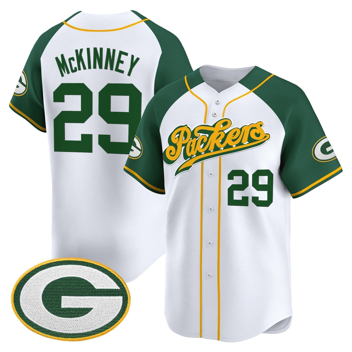 Men's Green Bay Packers 2025 Vapor Baseball Jersey V2 - All Stitched