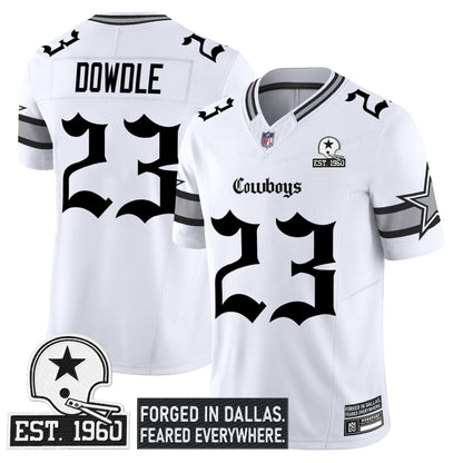 Men's Dallas Cowboys 'Gothic Lone Star Edition' Vapor Limited Jersey - All Stitched