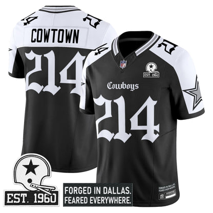 Men's Dallas Cowboys 'Gothic Lone Star Edition' Vapor Limited Jersey - All Stitched
