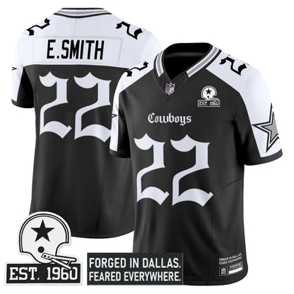 Men's Dallas Cowboys 'Gothic Lone Star Edition' Vapor Limited Jersey - All Stitched