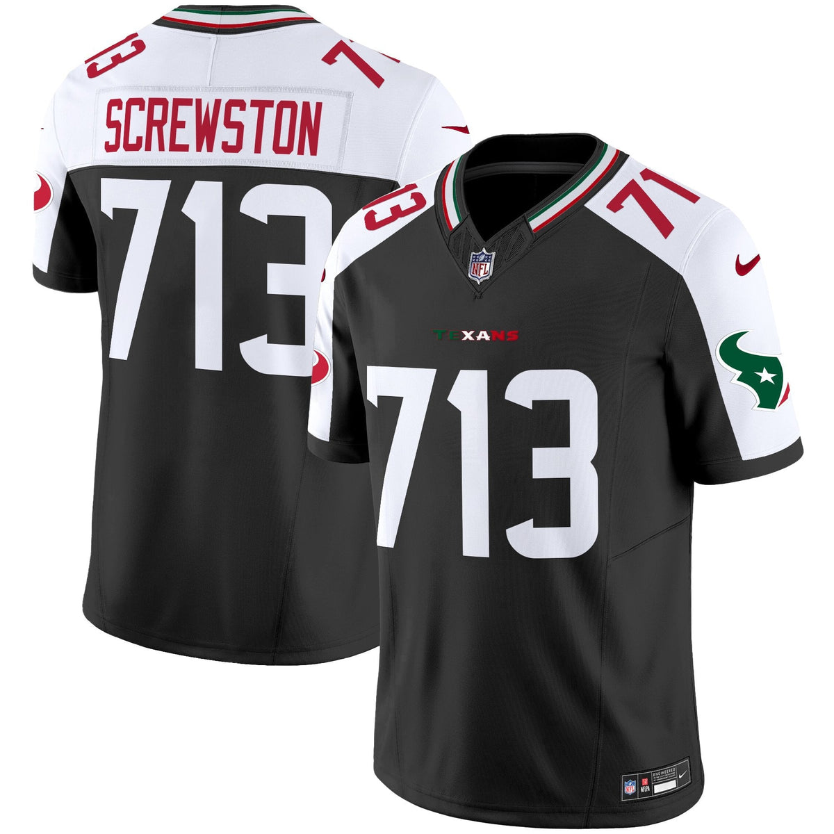 Men's Houston Texans Mexico Vapor Limited Jersey - All Stitched