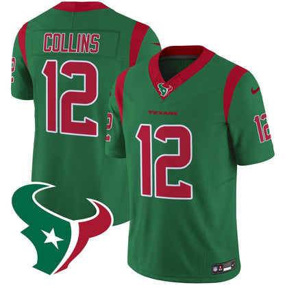 Men's Houston Texans Mexico Vapor Limited Jersey - All Stitched