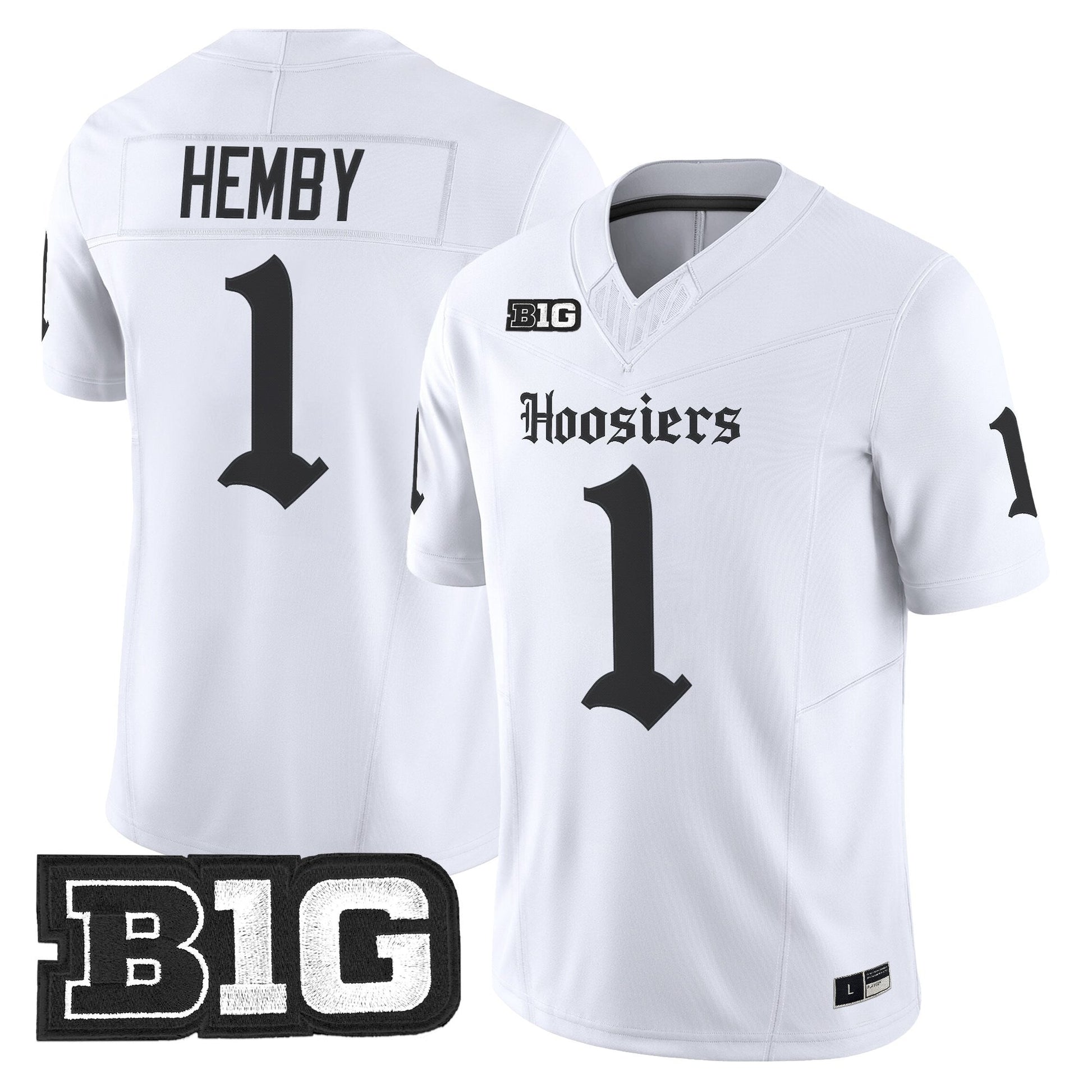 Men's Indiana Hoosiers 'Gothic Edition' Vapor Limited Jersey - All Stitched