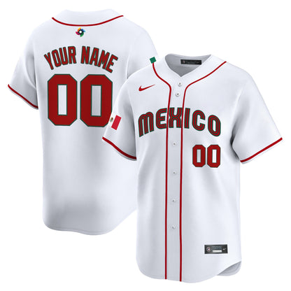 Team Mexico World Baseball Classic Vapor Premier Custom Jersey - 2026 Roster - All Stitched