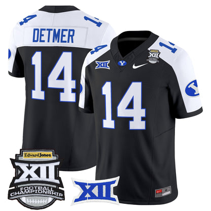 Men's BYU Cougars 2025 Big 12 Championship Vapor Limited Jersey - All Stitched