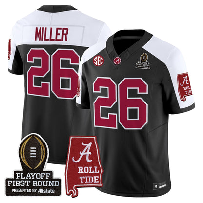Men's Alabama Crimson Tide 2025 Playoff First Round Vapor Limited Jersey - All Stitched
