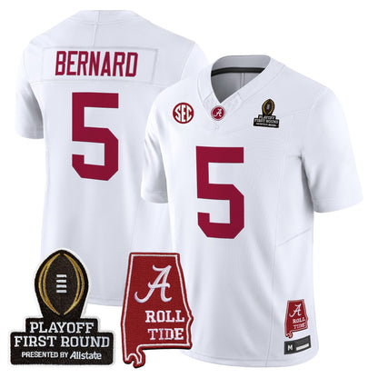 Men's Alabama Crimson Tide 2025 Playoff First Round Vapor Limited Jersey - All Stitched
