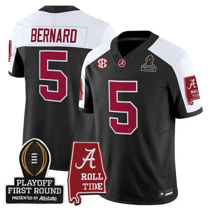 Men's Alabama Crimson Tide 2025 Playoff First Round Vapor Limited Jersey - All Stitched