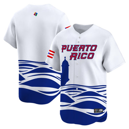 Men's Team Puerto Rico World Baseball Classic Vapor Premier Jersey - 2026 Roster - All Stitched
