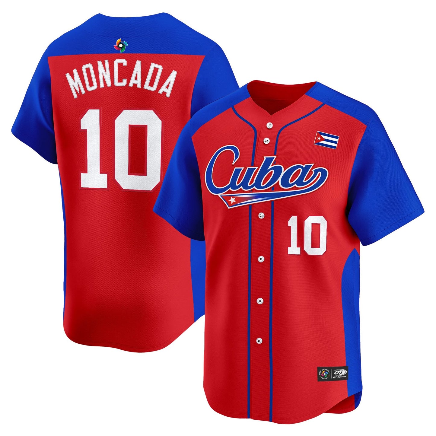 Men's Team Cuba World Baseball Classic Vapor Premier Jersey - 2026 Roster - All Stitched
