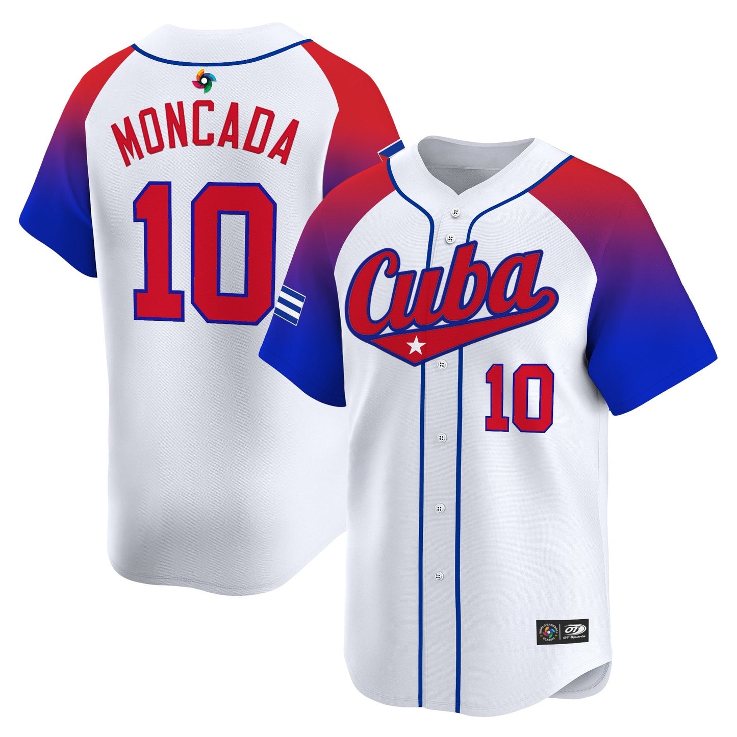 Men's Team Cuba World Baseball Classic Vapor Premier Jersey - 2026 Roster - All Stitched