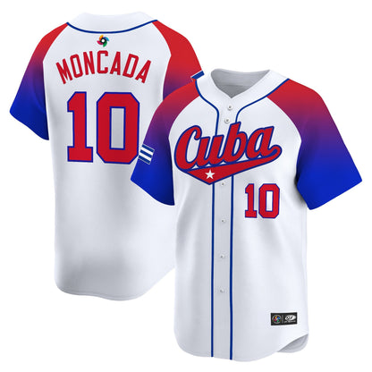 Men's Team Cuba World Baseball Classic Vapor Premier Jersey - 2026 Roster - All Stitched