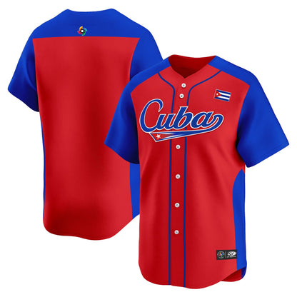 Men's Team Cuba World Baseball Classic Vapor Premier Jersey - 2026 Roster - All Stitched