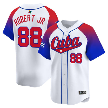 Men's Team Cuba World Baseball Classic Vapor Premier Jersey - 2026 Roster - All Stitched
