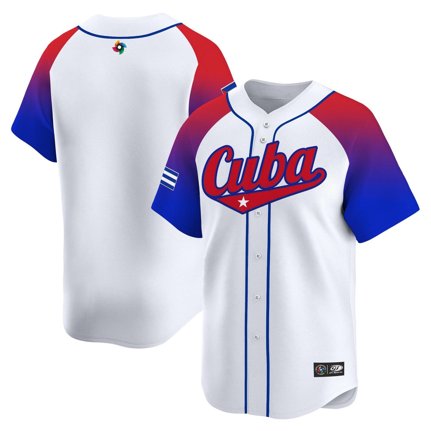 Men's Team Cuba World Baseball Classic Vapor Premier Jersey - 2026 Roster - All Stitched