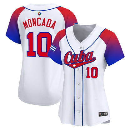 Women's Team Cuba World Baseball Classic Vapor Premier Jersey - 2026 Roster - All Stitched