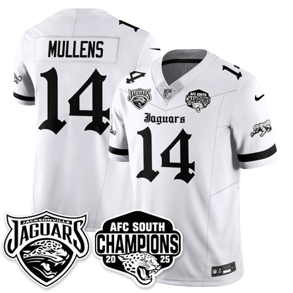 Jacksonville Jaguars Gothic AFC South Division Champions Vapor Limited Jersey - All Stitched