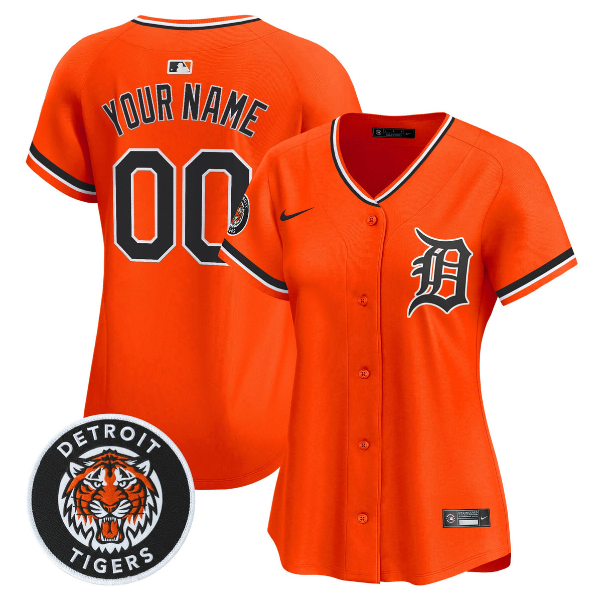 Detroit Tigers 2026 Alternate Vapor Premier Limited Custom Jersey - All Stitched