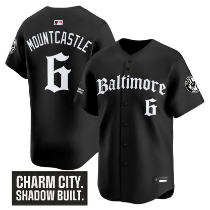 Men's Baltimore Orioles 'Gothic Harbor Edition' Vapor Premier Limited Jersey - All Stitched