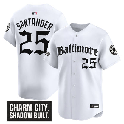 Men's Baltimore Orioles 'Gothic Harbor Edition' Vapor Premier Limited Jersey - All Stitched