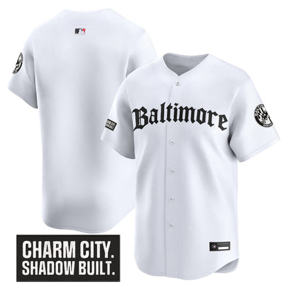Men's Baltimore Orioles 'Gothic Harbor Edition' Vapor Premier Limited Jersey - All Stitched
