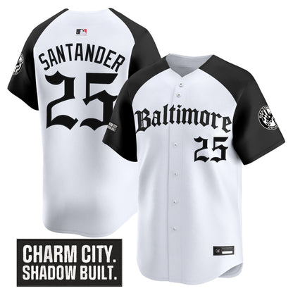Men's Baltimore Orioles 'Gothic Harbor Edition' Vapor Premier Limited Jersey - All Stitched