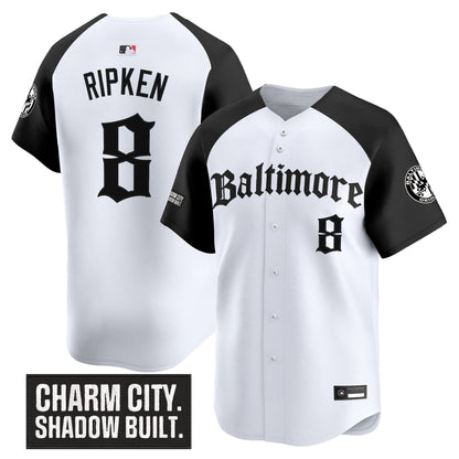 Men's Baltimore Orioles 'Gothic Harbor Edition' Vapor Premier Limited Jersey - All Stitched
