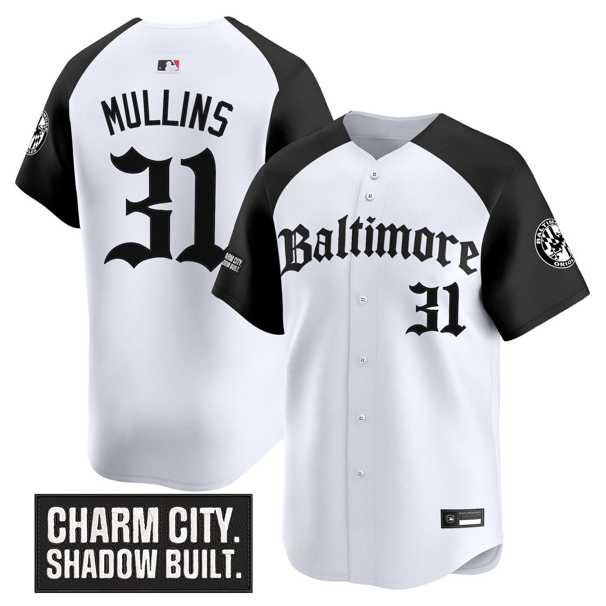 Men's Baltimore Orioles 'Gothic Harbor Edition' Vapor Premier Limited Jersey - All Stitched