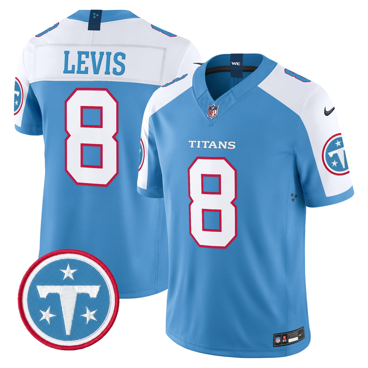 Men's Tennessee Titans 2026 Vapor Limited Jersey - All Stitched