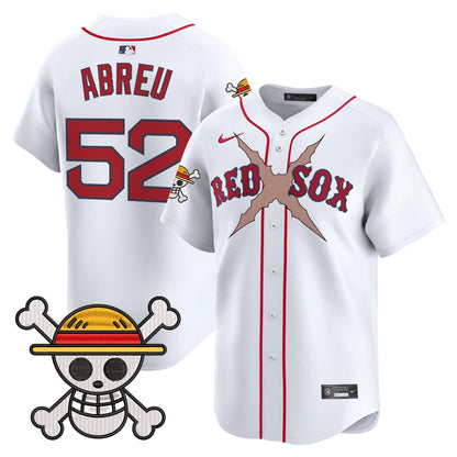 Men's Boston Red Sox x One Piece Vapor Premier Limited Jersey - Stitched
