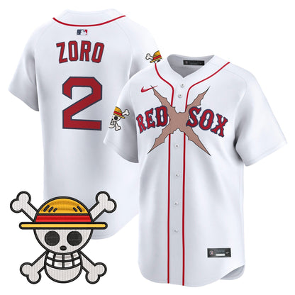 Men's Boston Red Sox x One Piece Vapor Premier Limited Jersey - Stitched